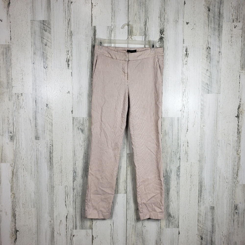 Dalia light pink polka-dot pants size 6